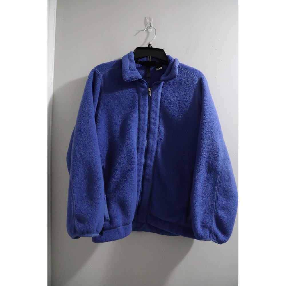 Patagonia Synchilla Fleece Jacket Mens Medium Blue Full Zip Made‎ in USA 51884